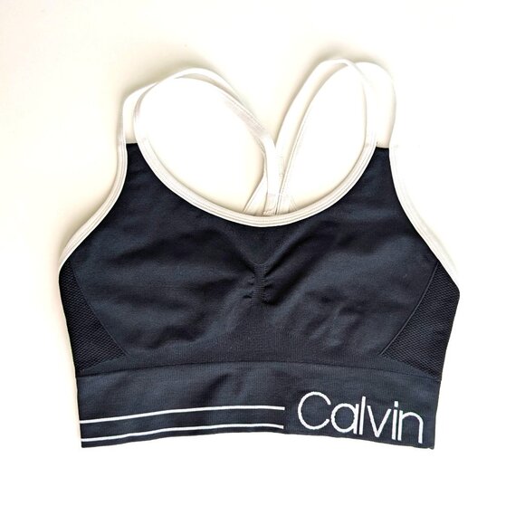 Calvin Klein Sports Bra Performance Quick Dry - Picture 1 of 3